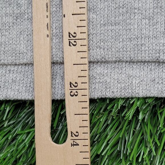 Vintage 90s Campus Collared Sweatshirt Large 22x23 Crop - Picture 12 of 12